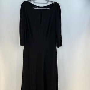Lafayette 148 New York Long Sleeve Maxi Dress